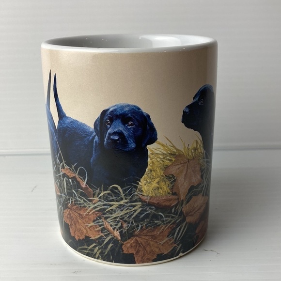 Lang and Wise “Lab Puppies” mug - Picture 2 of 8
